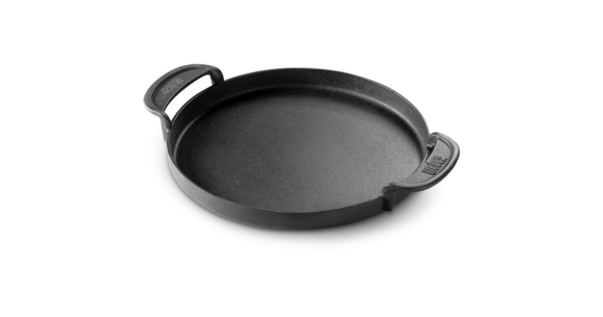 WeberBakplaat - Gourmet BBQ System grillroosters grillplaat  (Zwart)