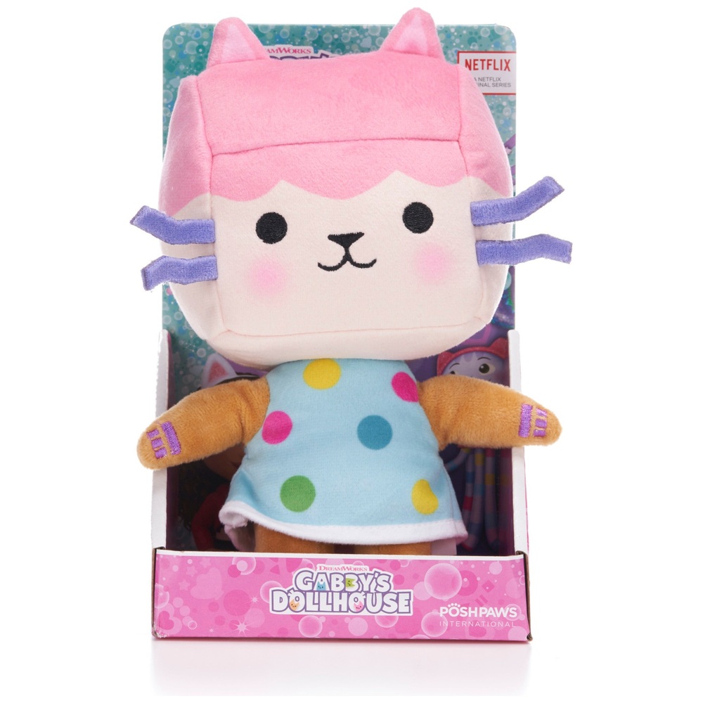 Gabbys Puppenhaus 25cm Box Katze Plüschtier