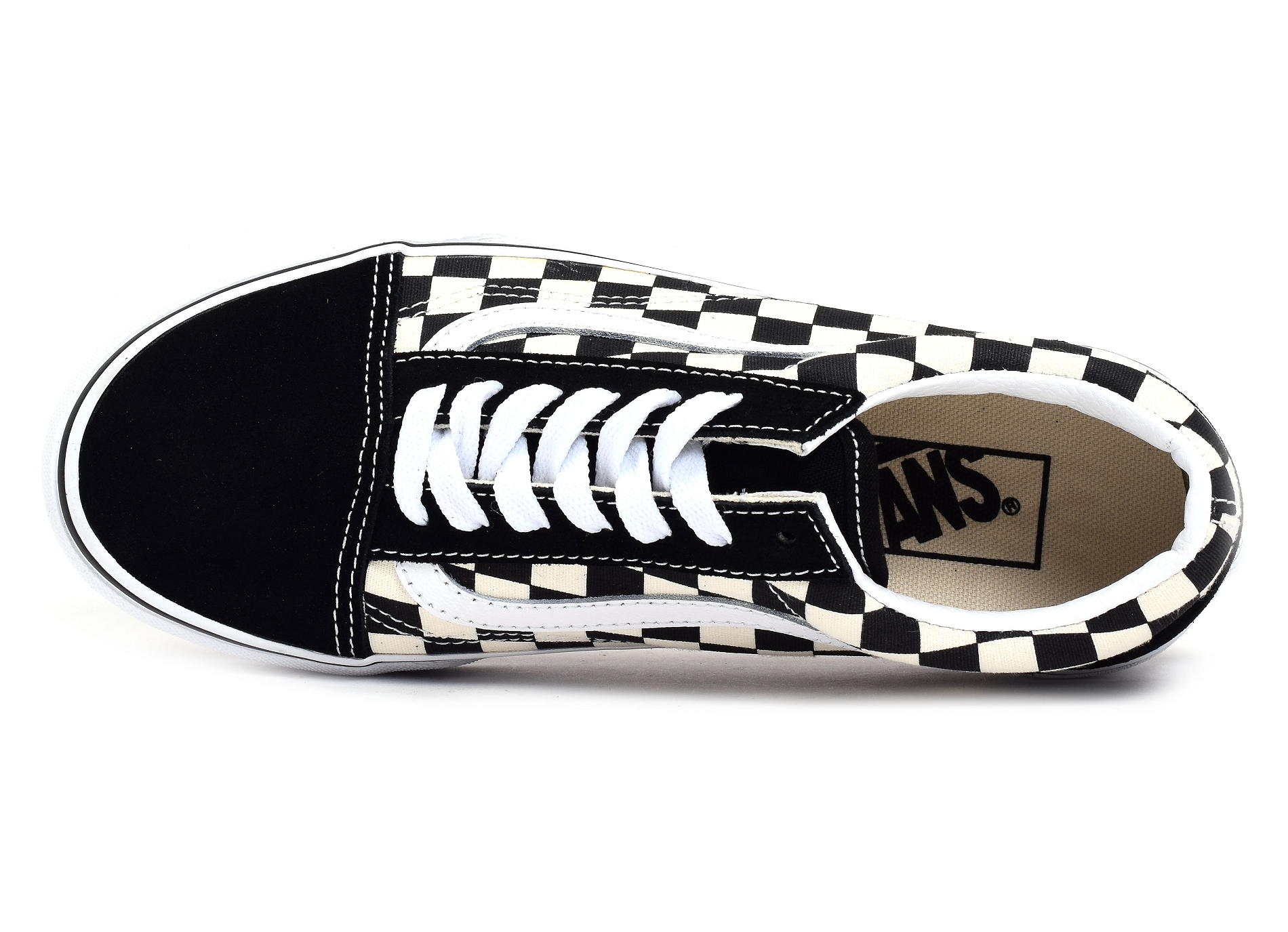 Ua old skool noir blanc