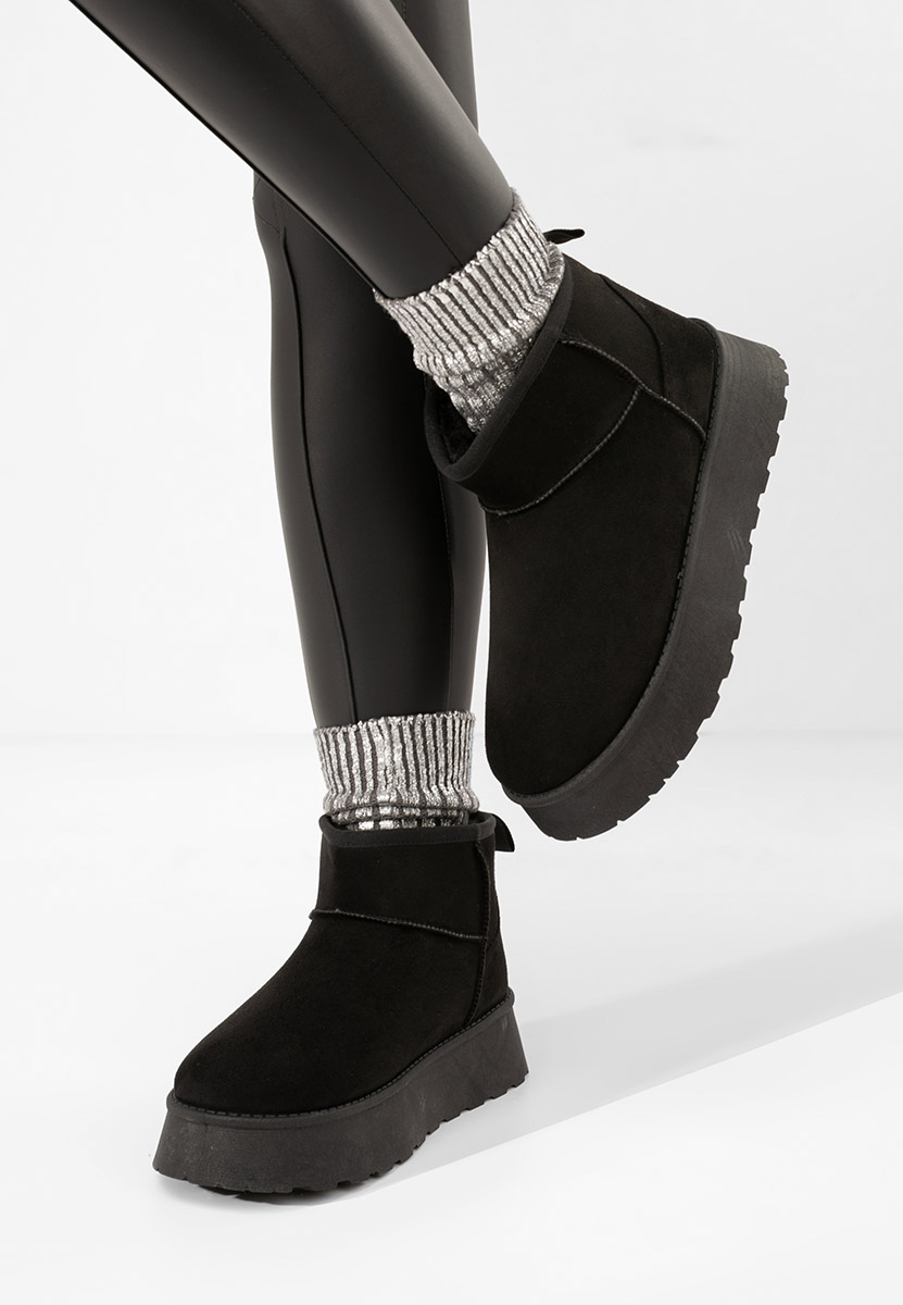 Bottes de neige femme noires Shayne