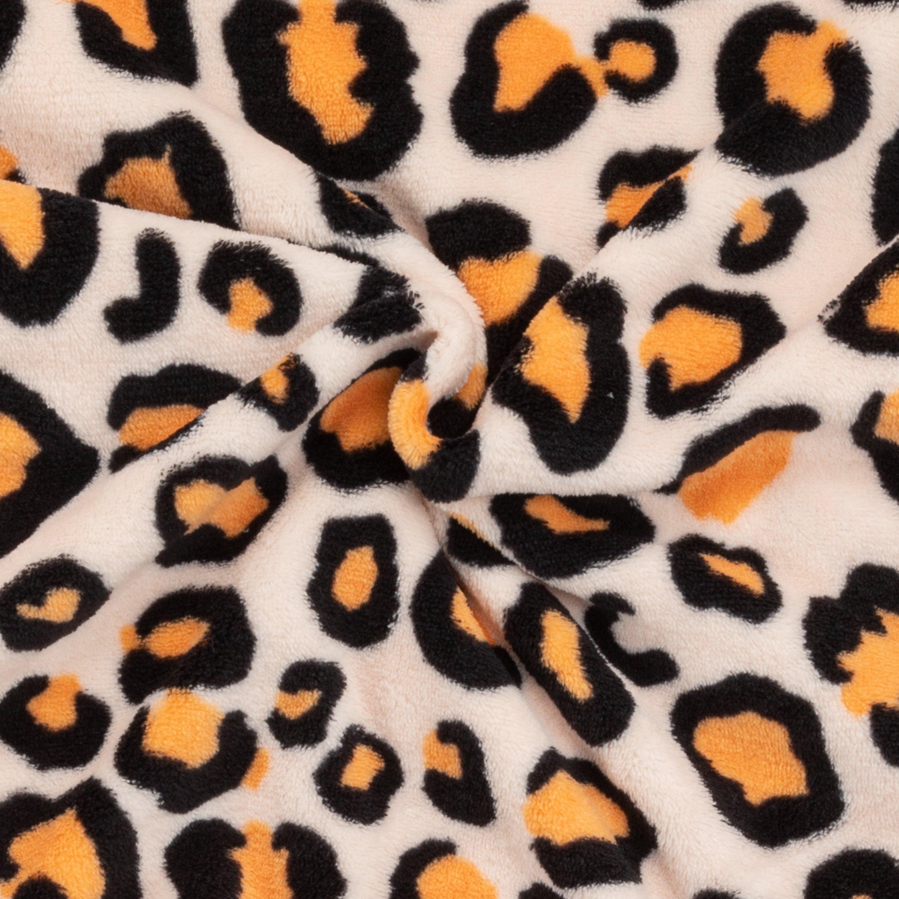 Miso Kids Girls Leopard Hoodie and Pant Set