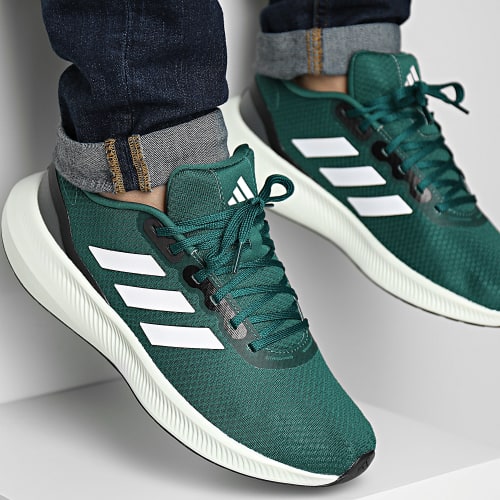 Baskets Runfalcon 3.0 IE0736 Core Green Footwear White Core Black