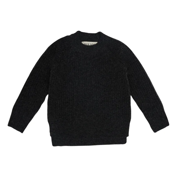 Holmm Pull Laine Cachemire Ellis | Noir