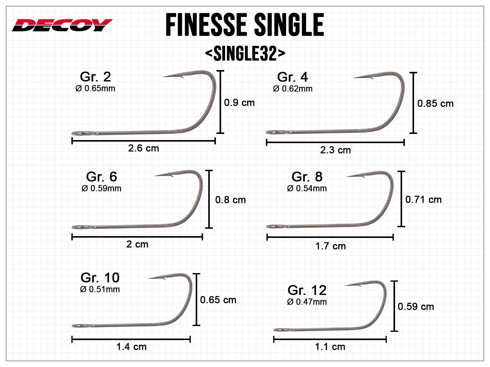 Finesse Single Single32 - Gr. 8(DECOY)