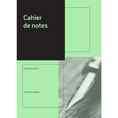 Exacompta - Cahier de notes pré-imprimées - pour 36 élèves - A4