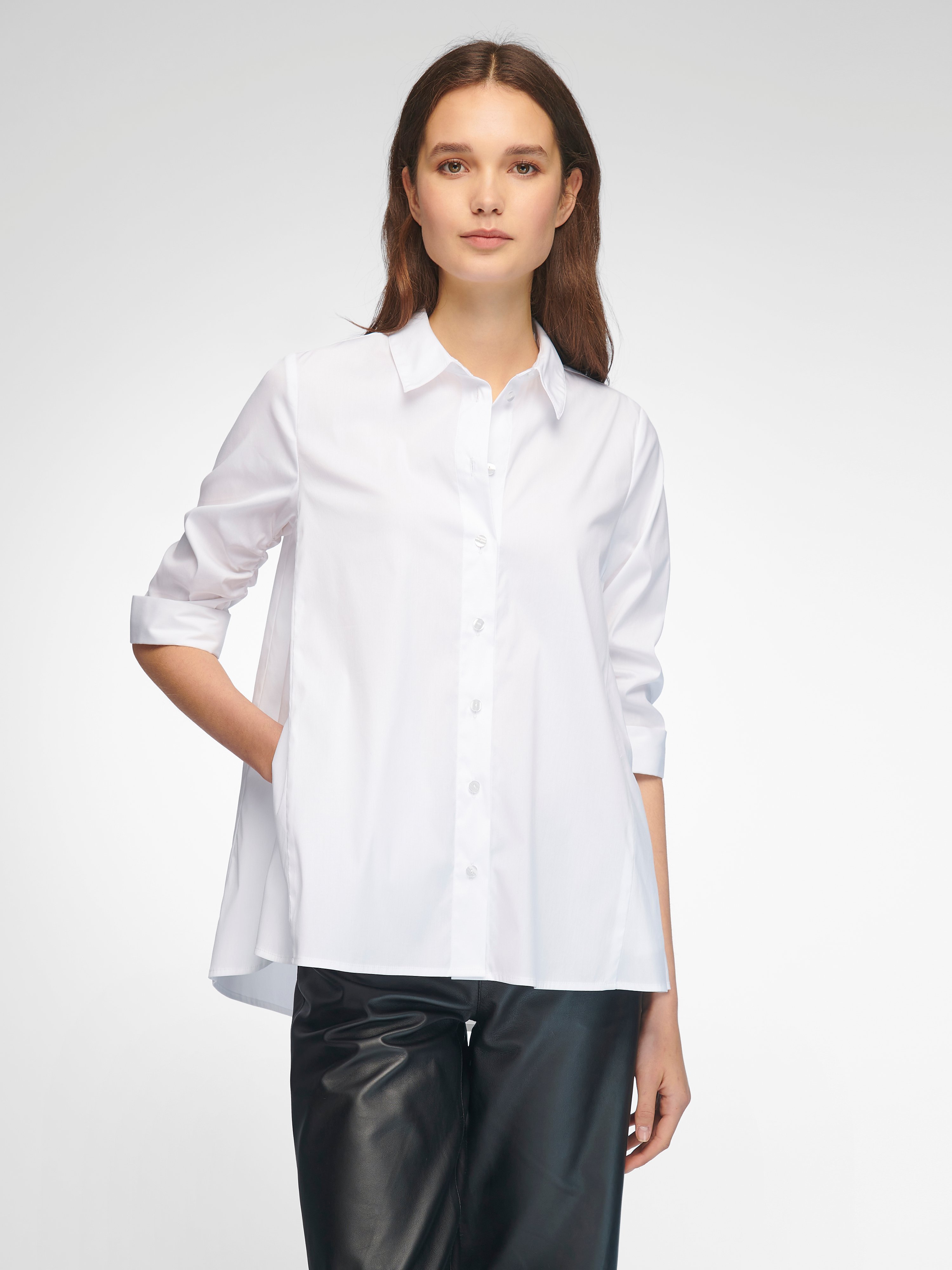 Bluse in A-Linie