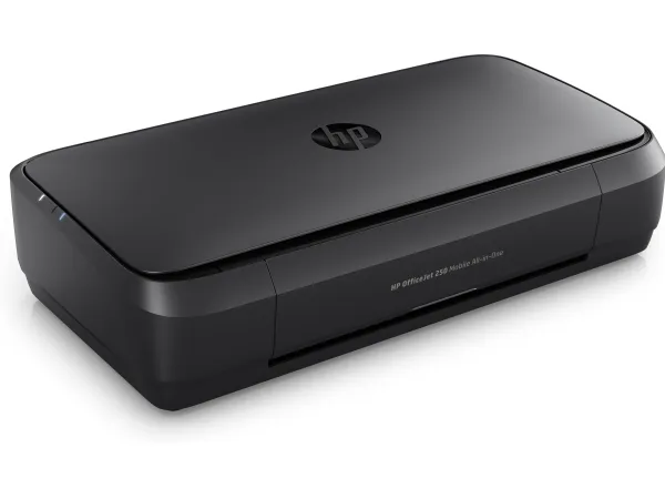HP Officejet 250 Mobile All-in-One - Multifunktionsprinter - farve - blækprinter - Legal (216 x 356 mm) (original) - A4/Legal (medie) - op til 8 spm (kopiering) - op til 10 spm (udskriver) - 50 ark - USB 2.0, USB vært, Wi-Fi
