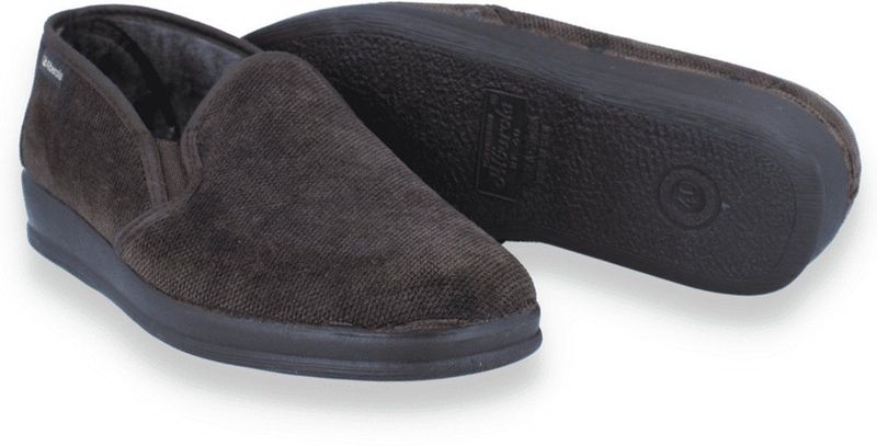 Alberola Heren Pantoffel | Bruin | Maat: 41
