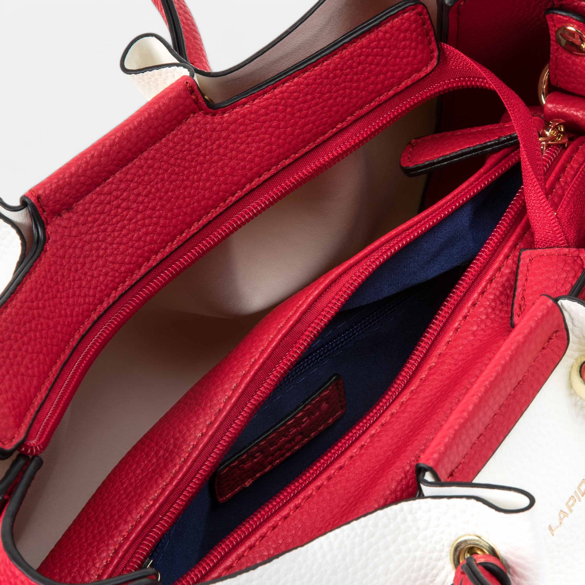 Sac à main rouge