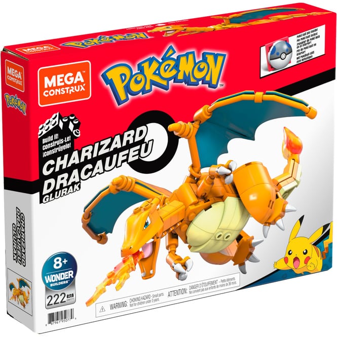 Pokémon - Mega Construx - Glurak
