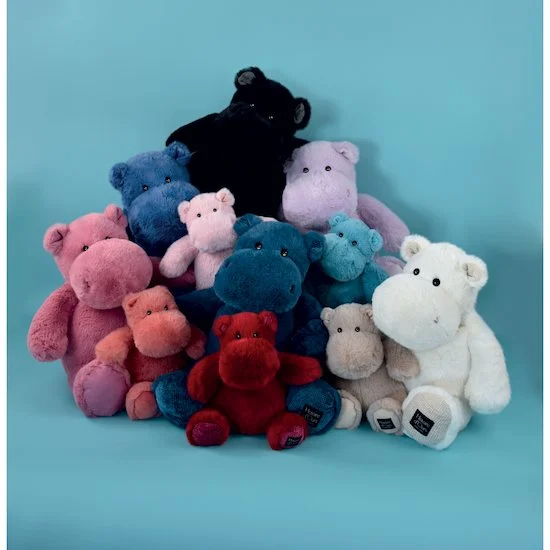 Les Hippos Peluche   Hip'Kiss        25 cm   de               Histoire d'ours