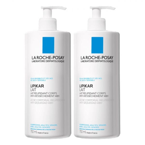 La Roche Posay Lipikar Leite Corporal 2x750ml