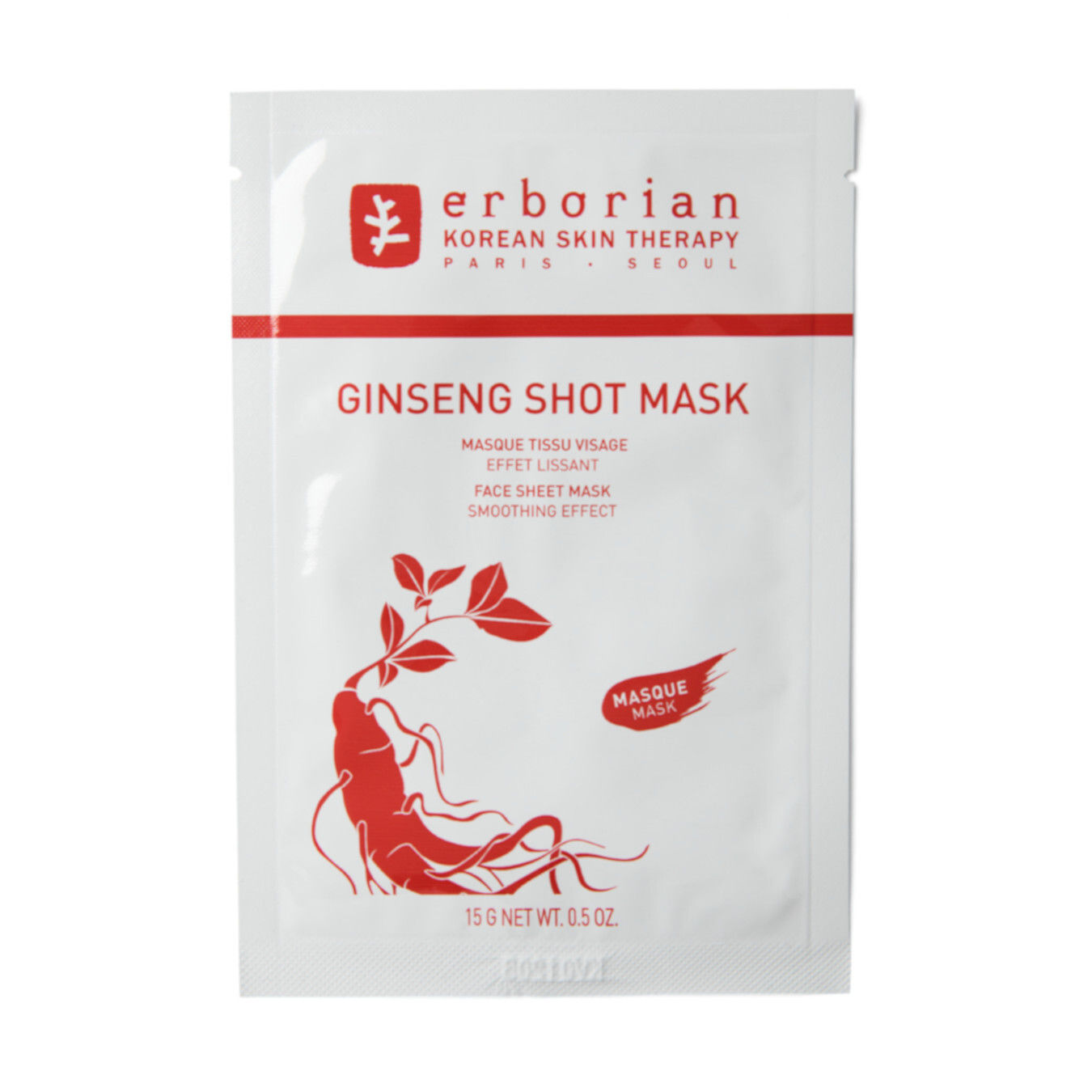 ERBORIAN Ginseng Shot Mask 15 g