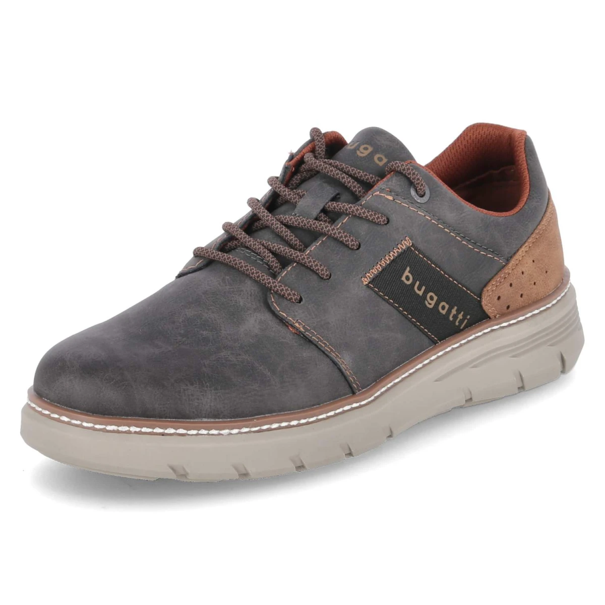 BugattiHalbschuhe - Dark Brown