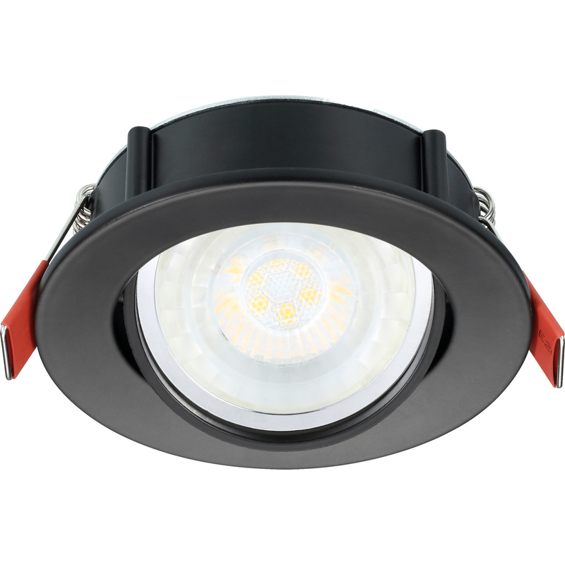 Lumiance Inset Trend 75 inbouwspot kantelbaar Zwart