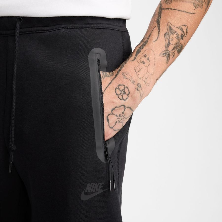 Nike Bas de Survêtement Tech Fleece 24 Open-Hem - Noir