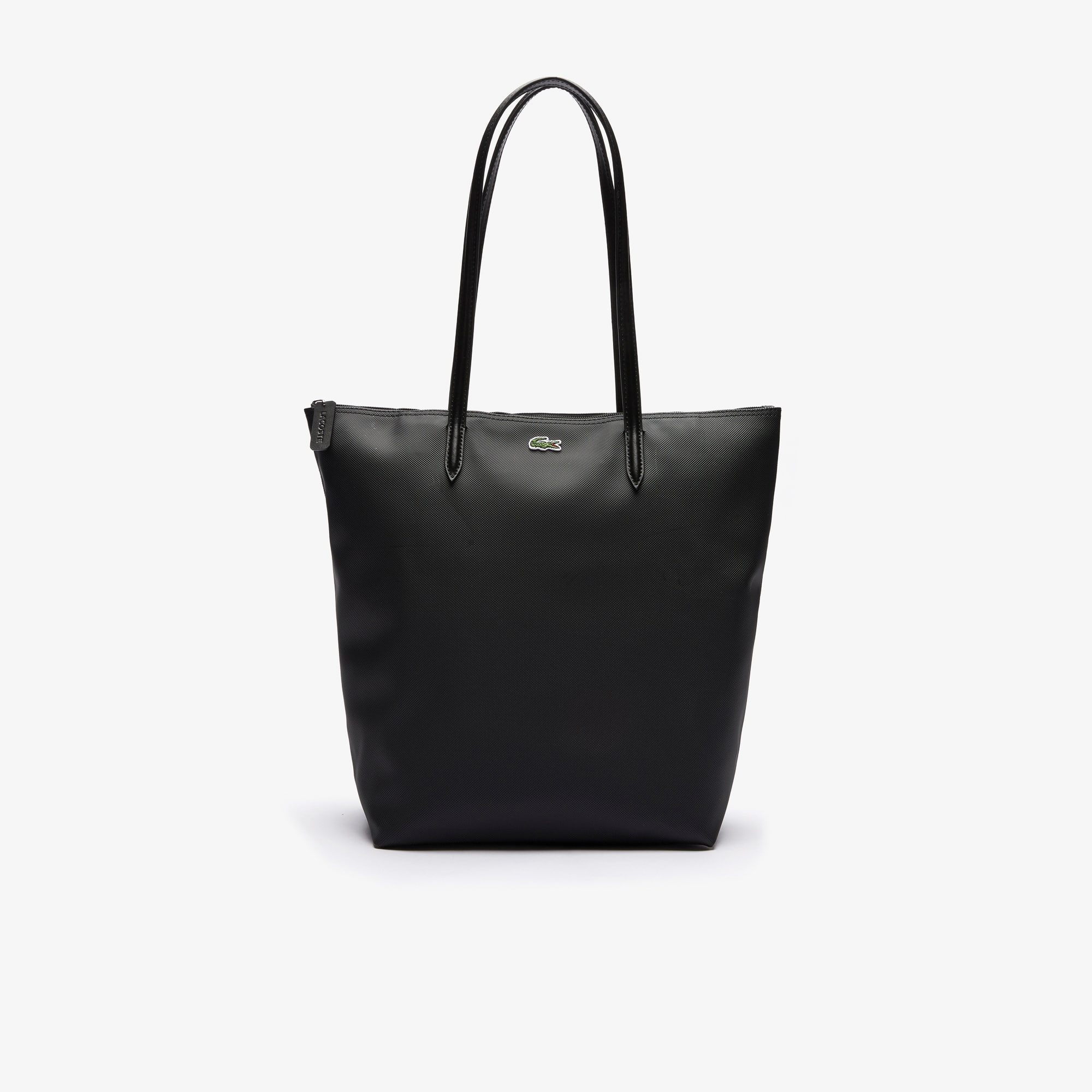 Sac cabas vertical zippé L.12.12 Concept uni Sacs à main & Cabas - Noir - Lacoste - Femme