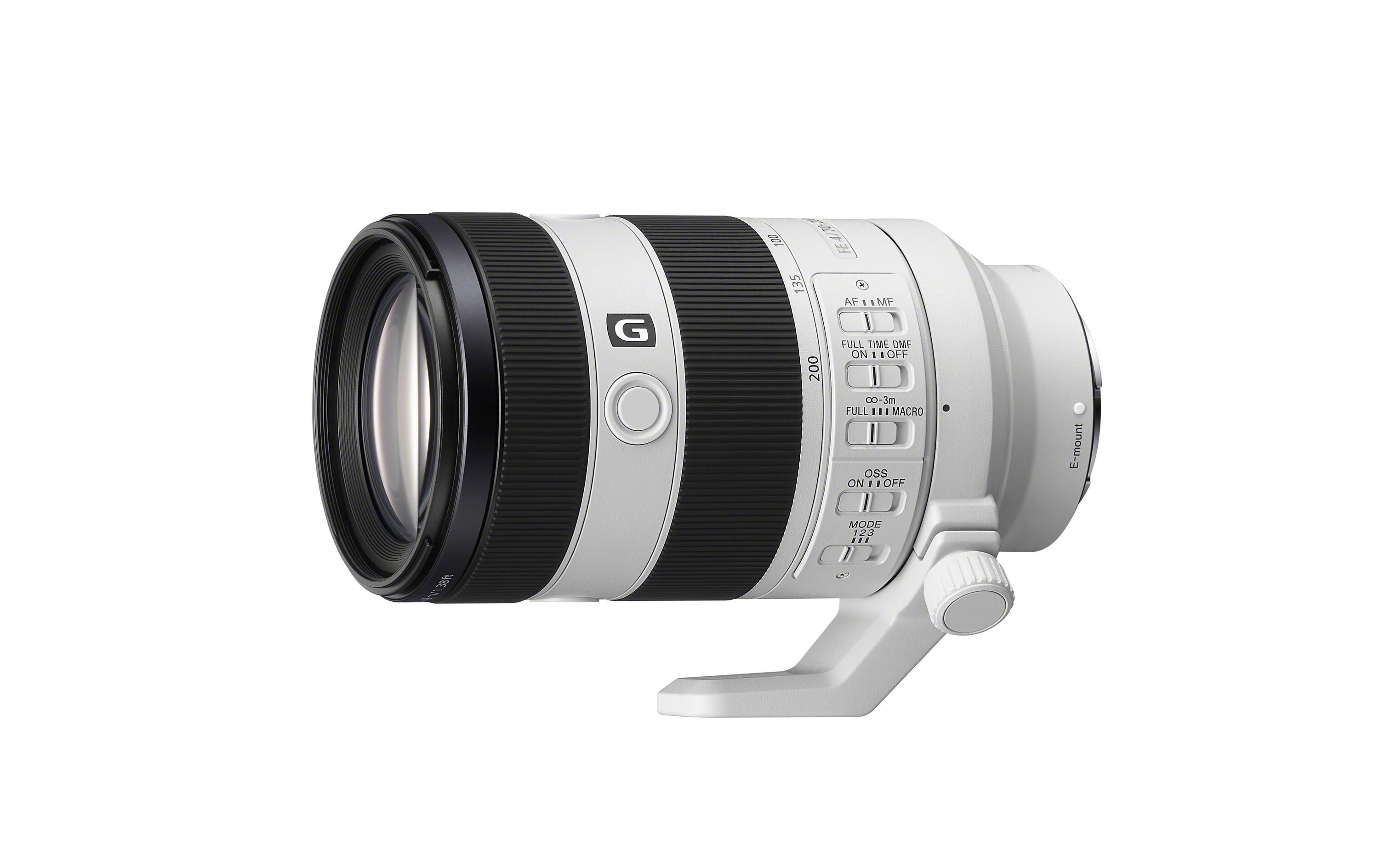 Zoomobjektiv FE 70–200 mm F/4 Makro G OSS Ⅱ Sony E-Mount<br>Kompakter, hochauflösender Telezoom