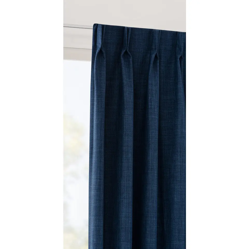 Gordijnstof Rudy - blauw