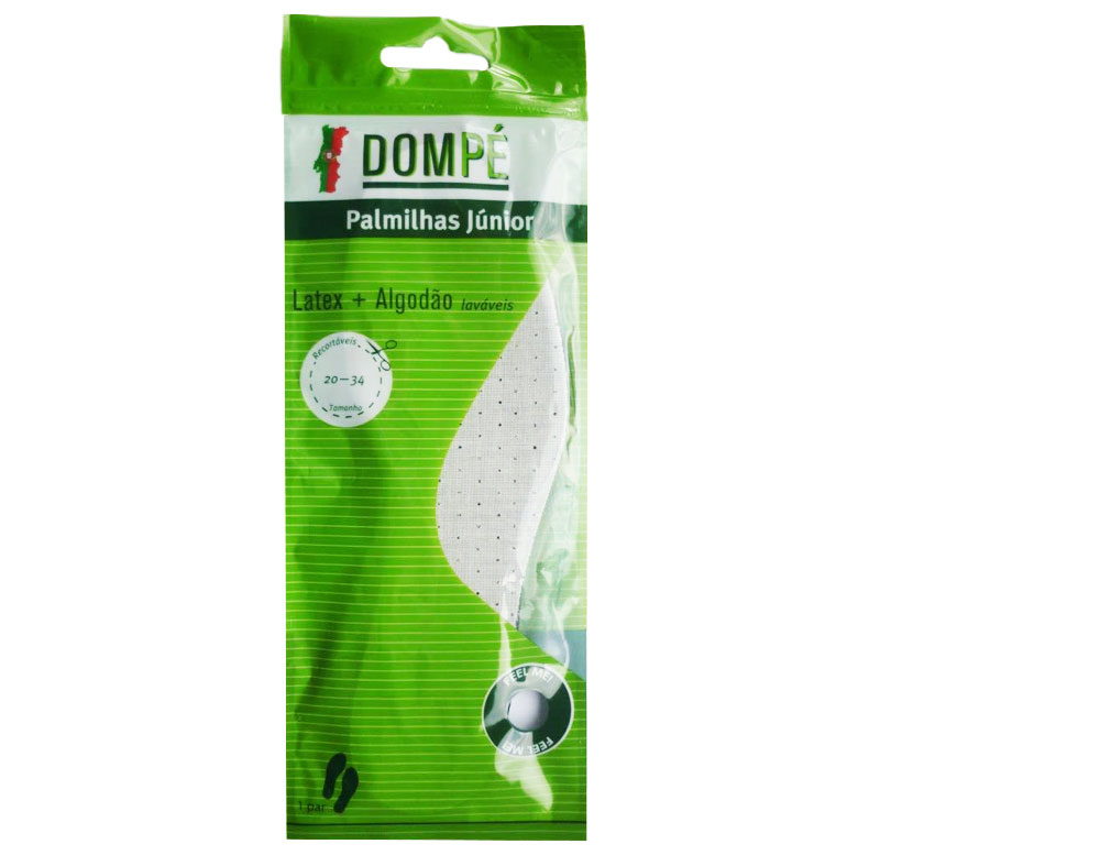 PALMILHA BÁSICA CRIANÇA DOM PÉ MULTI-TAMANHOS 28/34