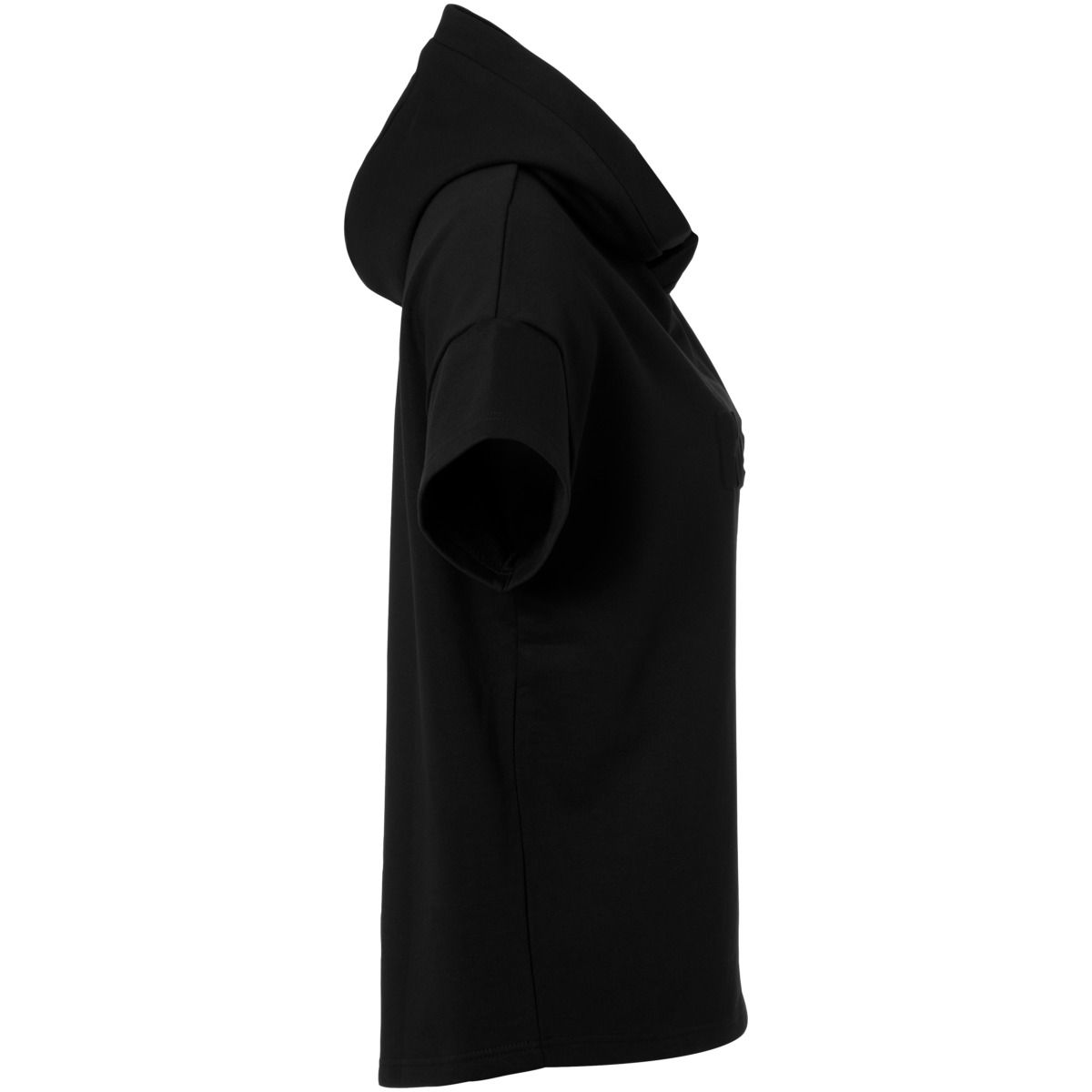 Hood Shirt Women Black & White