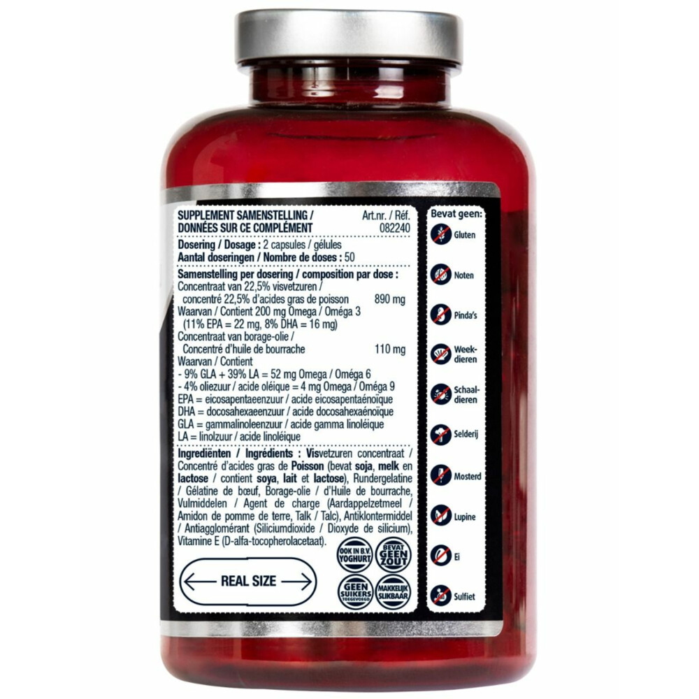 Lucovitaal Omega 3-6-9 100 capsules