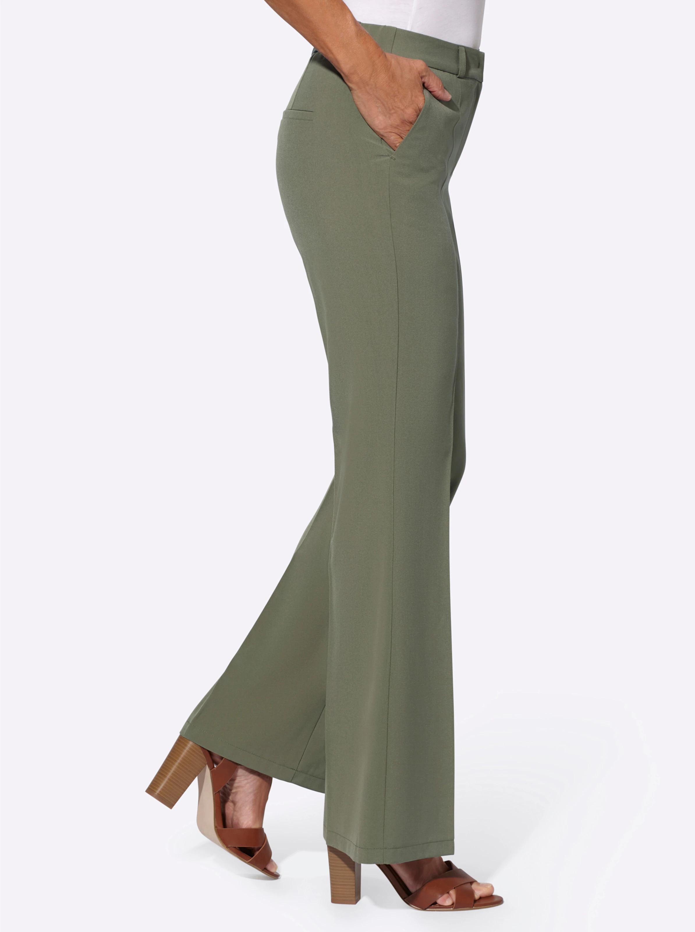 Hose in khaki