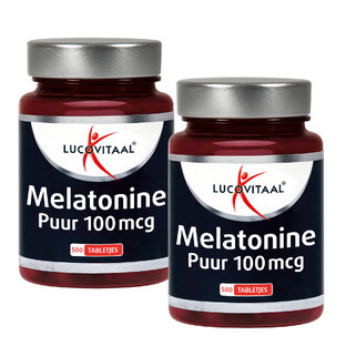 Lucovitaal Melatonine Puur 100mcg Duo Tabletten 1000TB