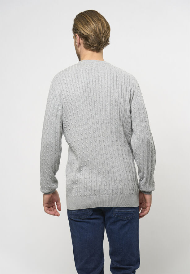 U.S. Polo Assn. USPA Knit Archi Men Greymelange