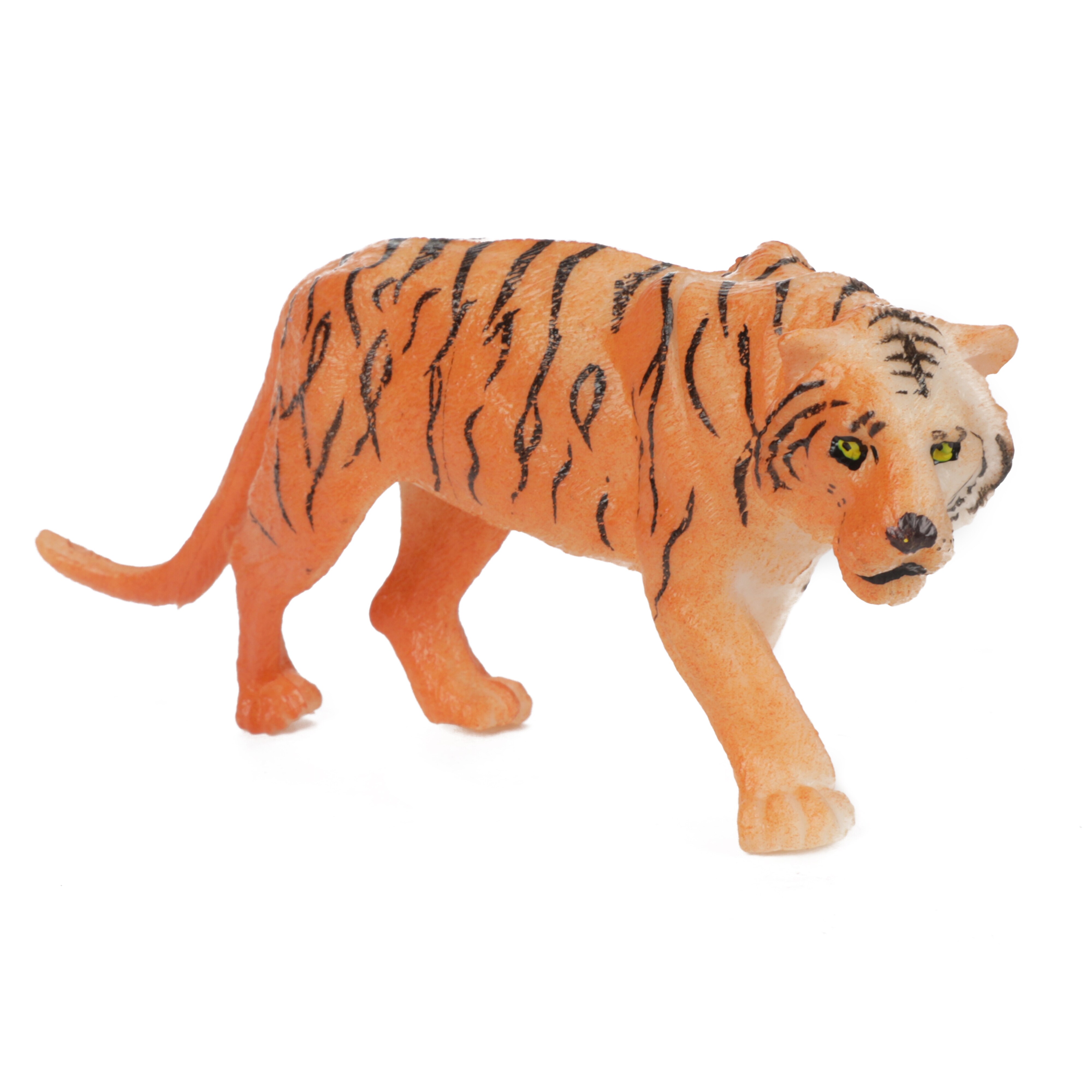 Toi-Toys - Animal World Tierfiguren - 5 Wilde Tiere (Tiger, Löwe, Nilpferd, Elefant, Giraffe, Gorilla)