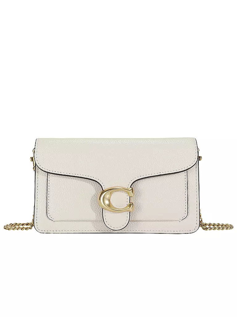 COACH Ledertasche - Mini Bag TABBY creme