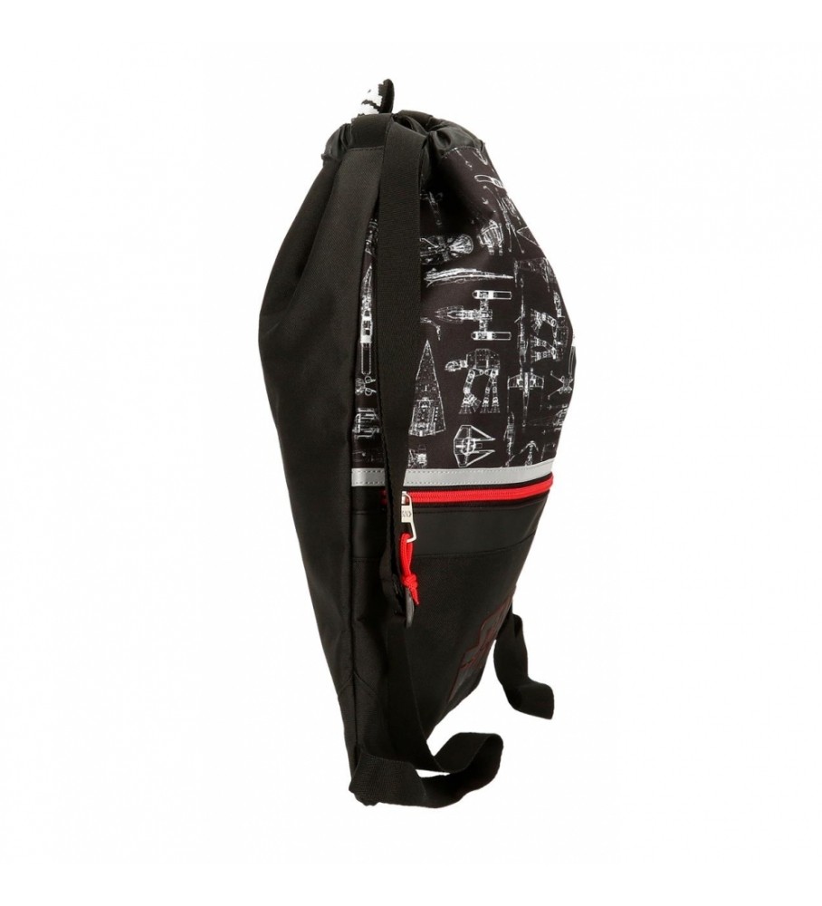 Mochila Joumma Bolsas Star Wars Missão Espacial preta