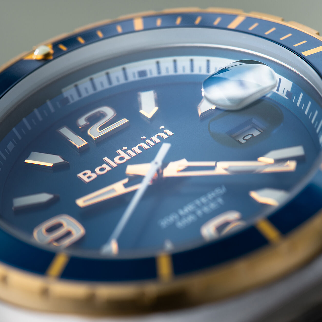 Baldinini Montre Homme en Acier Acqua argenté/doré