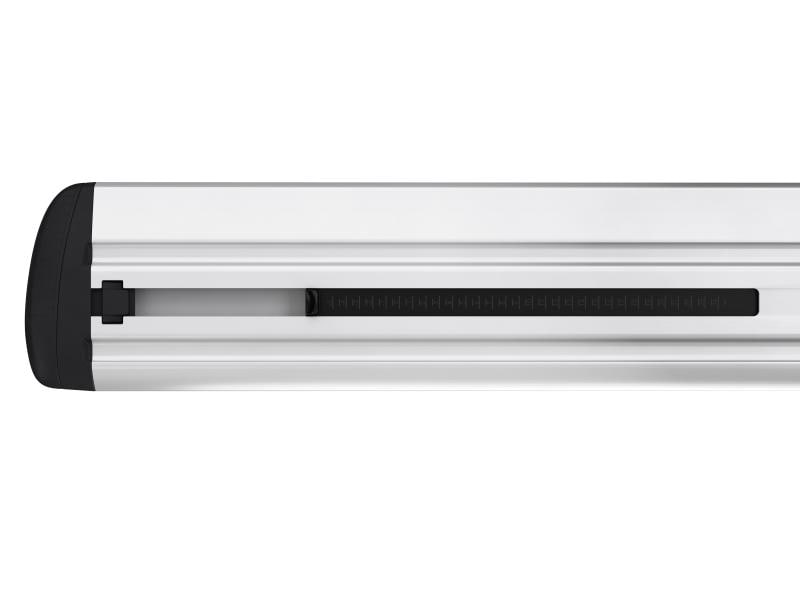 Thule Lastenträger WingBar Evo 127 cm, Silber, 2 Stk. Aerodynamische Laststrebe