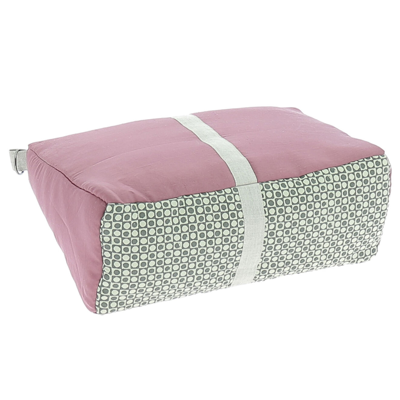 En Fil d'Indienne Trousse de toilette Soie pourpre - 18x26x12 cm
