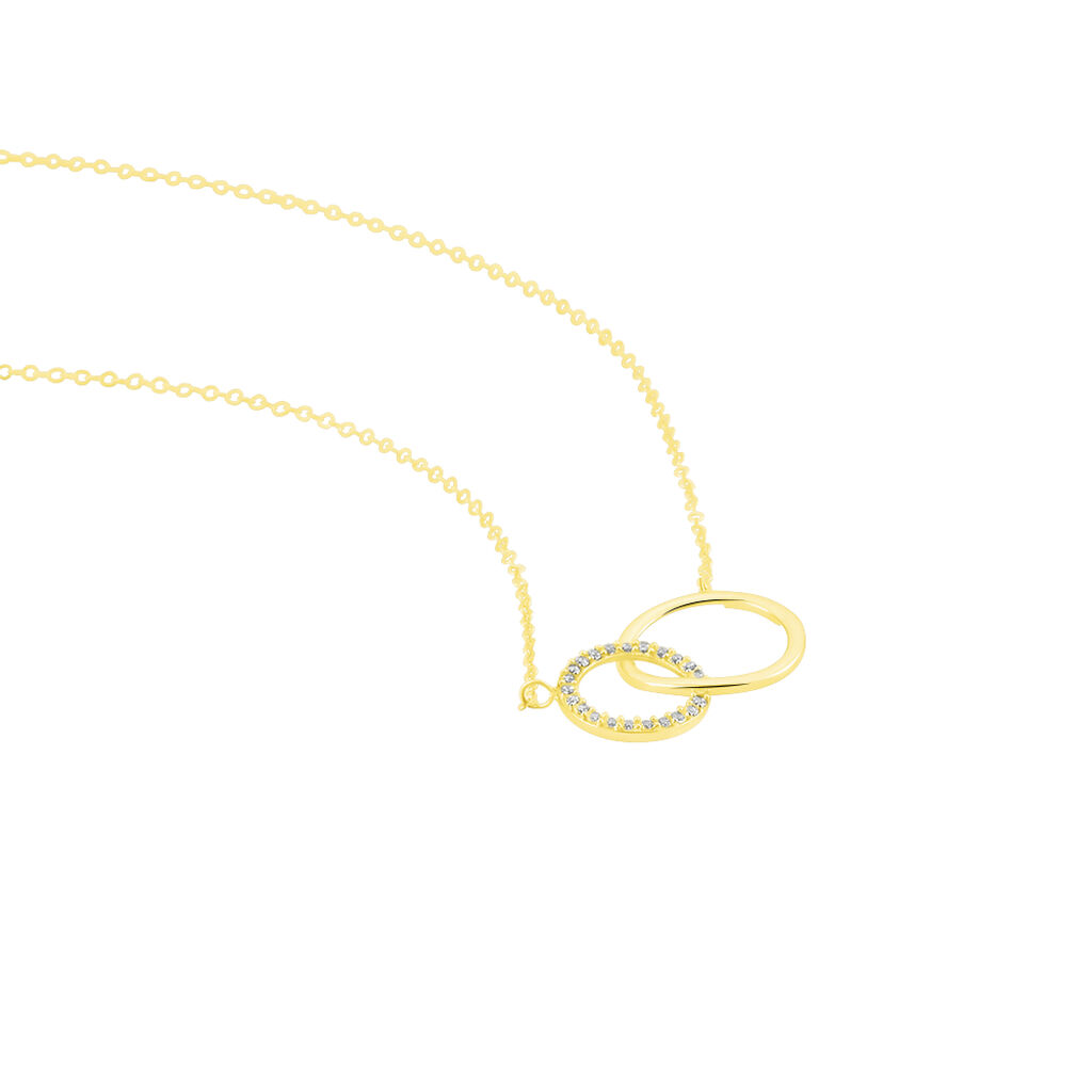 Collier Or Jaune Nesrine Oxydes
