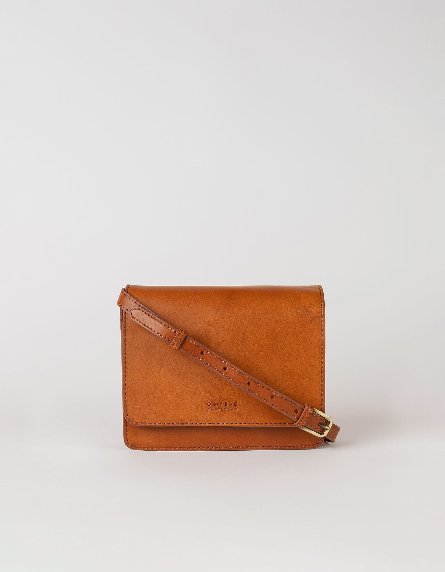 Audrey Mini - Cognac Classic Leather