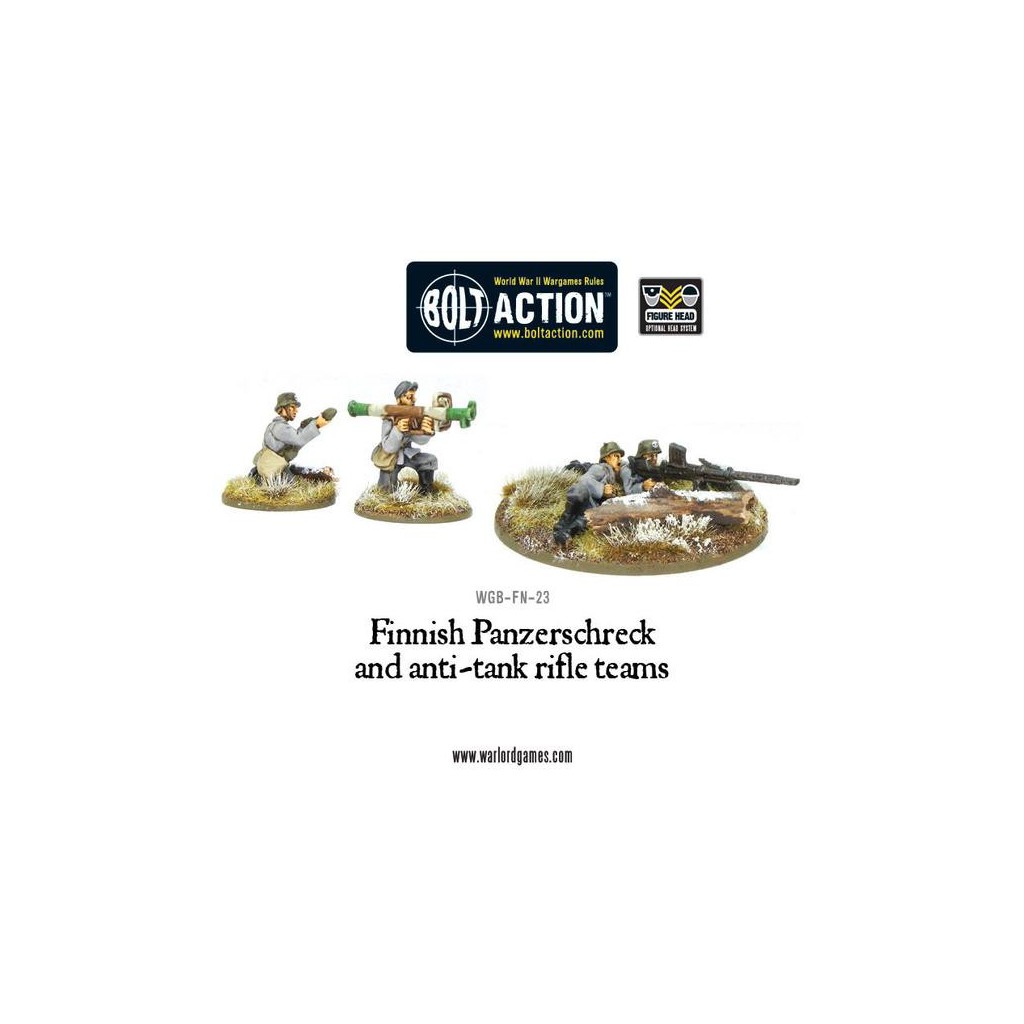 Bolt Action - Finnish Panzerschreck and Anti-Tank Rifle Teams