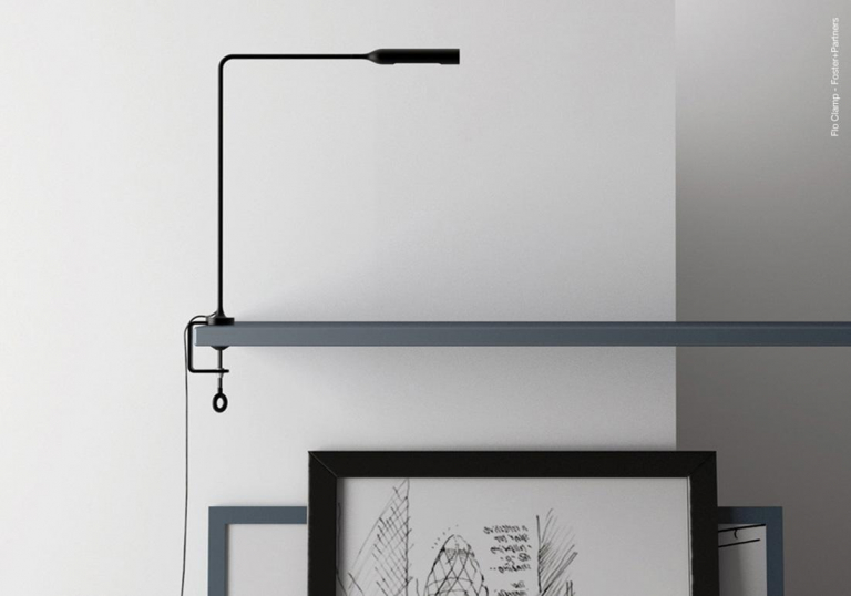 Lumina Flo Clamp klemlamp LED 2700K zwart