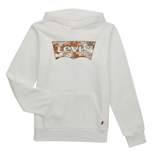 Levi's - BATWING PRINT HOODIE - Blanc