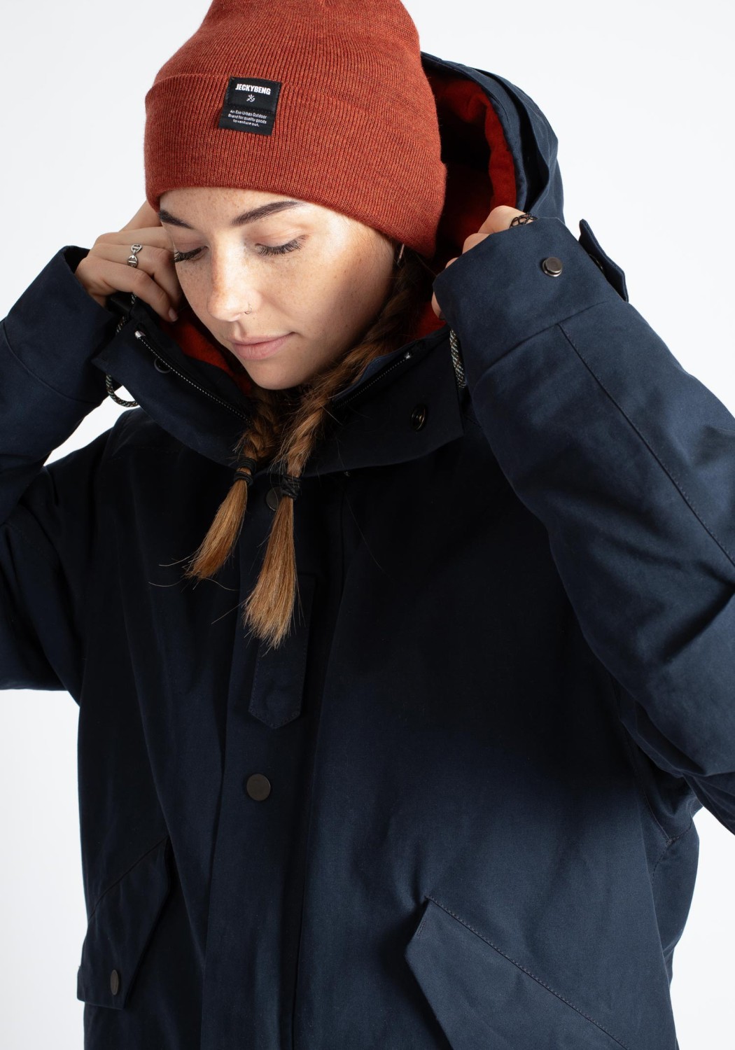 Jeckybeng The Winter Parka Navy - Unisex