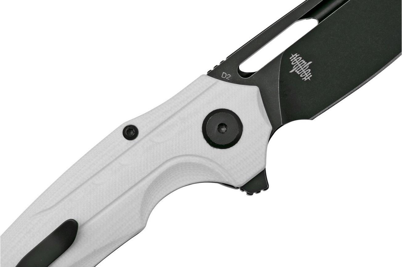 Bestech Ornetta BG50E Black/White G10, zakmes