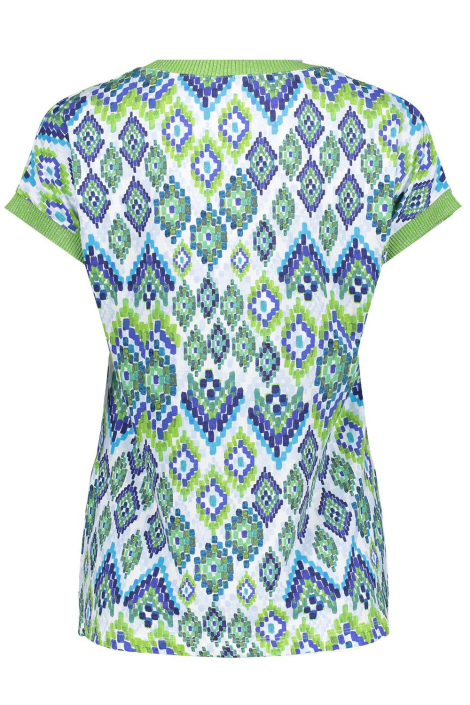 Geisha blauwe dames t-shirt