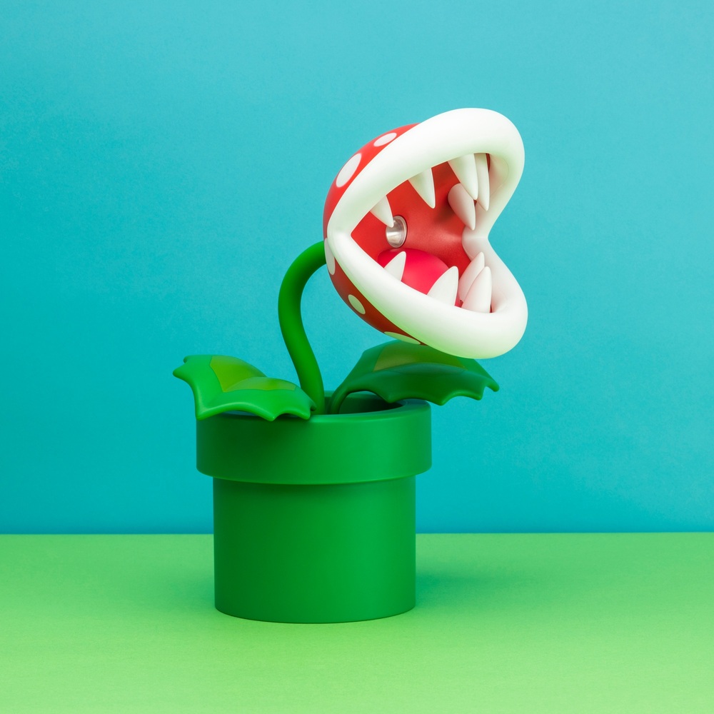 Super Mario Piranha-Pflanze, verstellbare Lampe