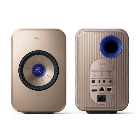 KEF LSX II – supercompacte draadloze hifi-luidspreker Beige