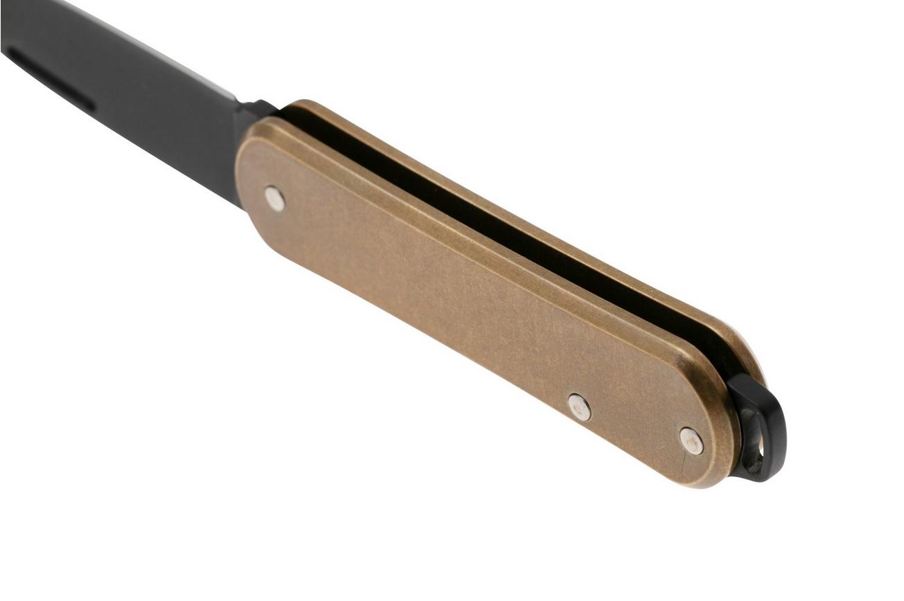 Fox Vulpis FX-VP108-OTB Black Idroglader M390, Brass, zakmes