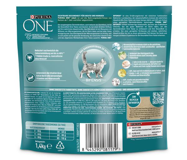 PURINA ONE® Trockenfutter für Katzen Adult