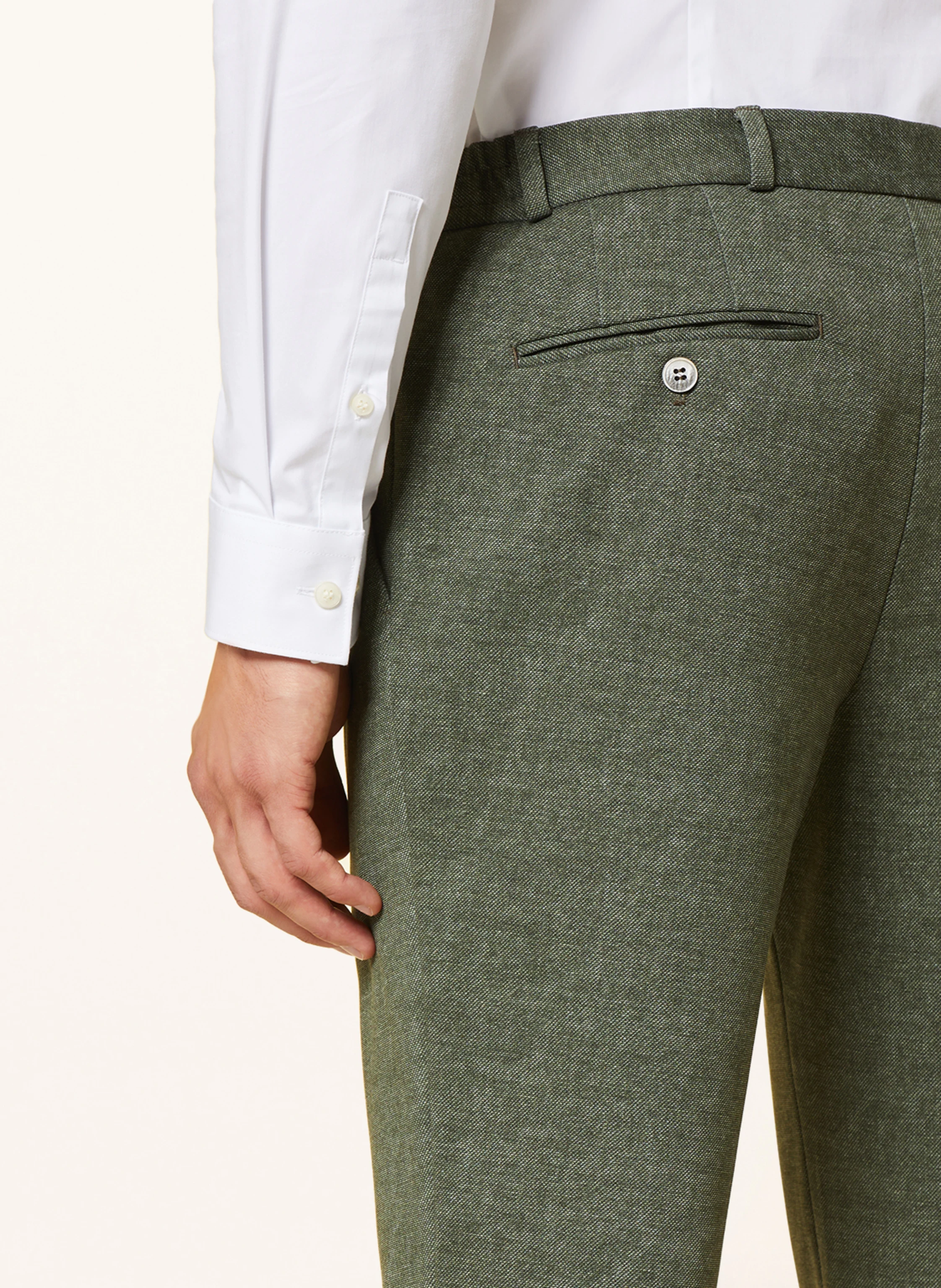 PAUL Anzughose Slim Fit aus Jersey