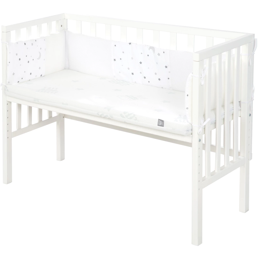 roba Beistellbett 2in1 weiß inkl. Matratze