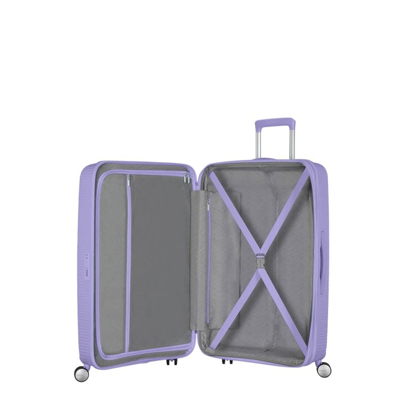 Valise rigide Soundbox Extensible 67 cm Lavande